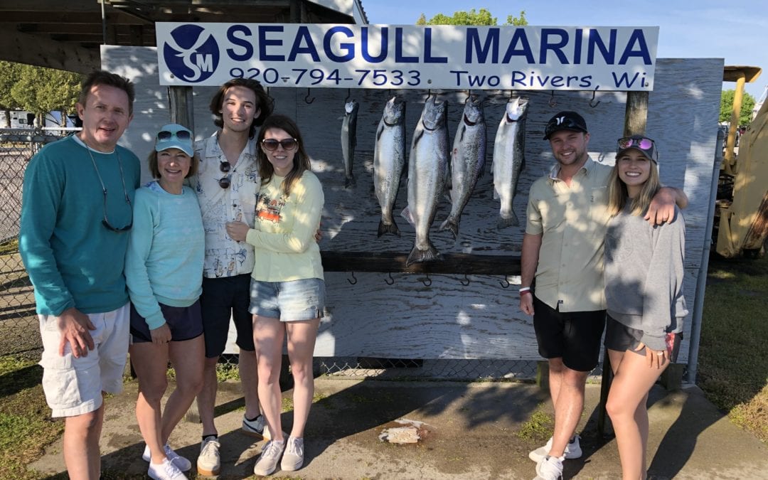 Catching some nice fish.