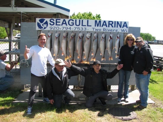 Salmon soon, but it’s all about the trout for now.